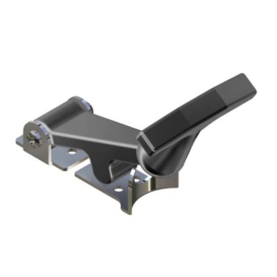 ISO9001 ব্ল্যাক রাবার ড্র Latches যানবাহন হুড ODM জন্য জং প্রতিরোধী
