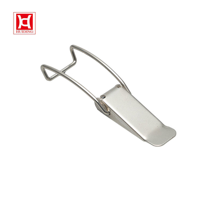 লাঞ্চ বক্সের জন্য DK019W 201/304 স্টেইনলেস স্টিল স্প্রিং লোড করা টগল ল্যাচ