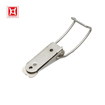 লাঞ্চ বক্সের জন্য DK019W 201/304 স্টেইনলেস স্টিল স্প্রিং লোড করা টগল ল্যাচ